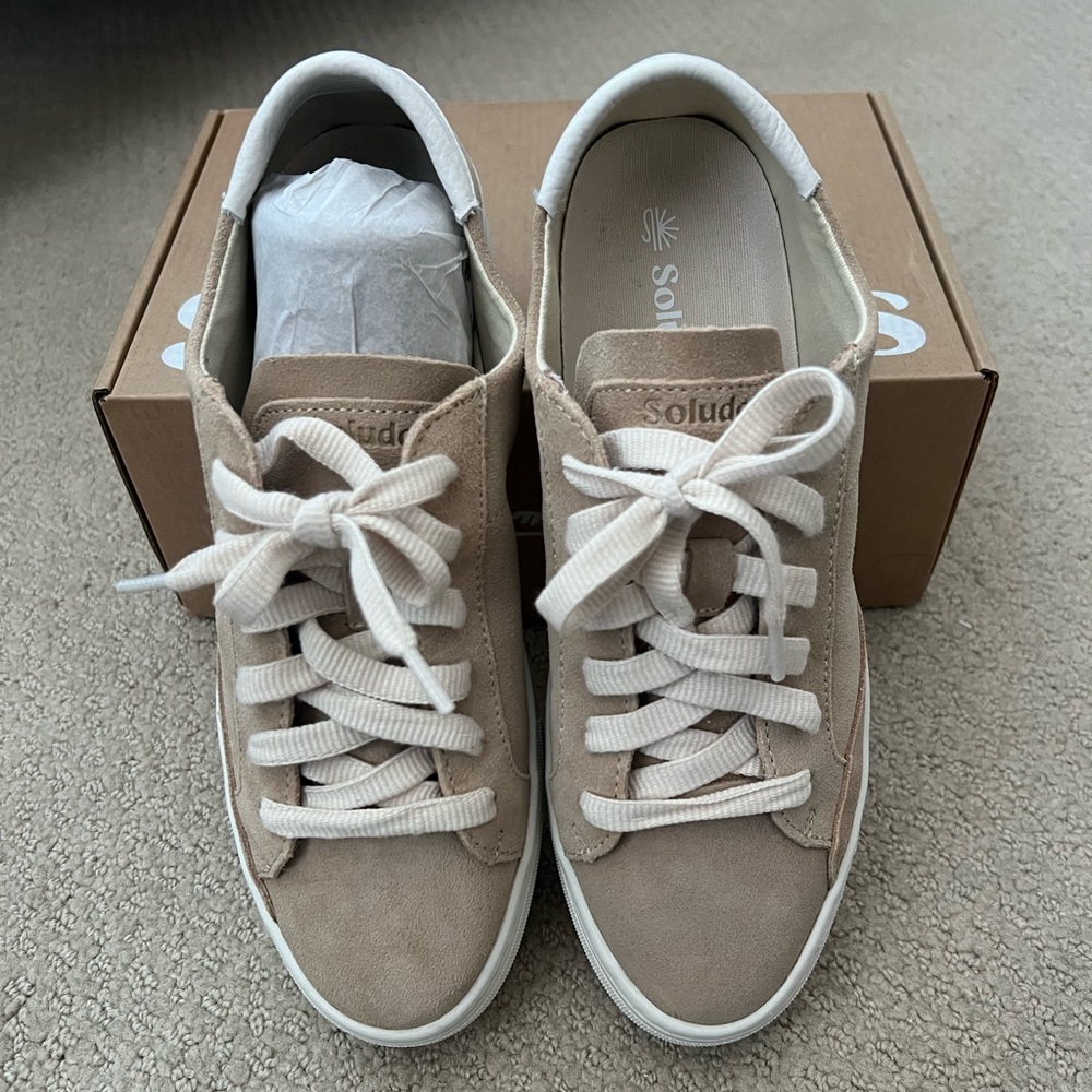 Soludos Ibiza Platform Sneakers - 7.5 - Picture 8 of 12